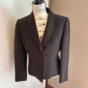 NWT Tahari Arthur S. Levine brown blazer/jacket